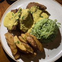 seitan dish at Teva in Rio De Janeiro