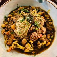 Their new tempeh dish. Very good  at Teva in Rio De Janeiro