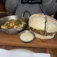 Burger that I personally think should be called sandwhich   at Teva in Rio De Janeiro