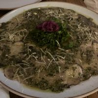 Carpaccio de portobello  at Teva in Rio De Janeiro