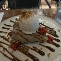 Chocolate crepe  at Teva in Rio De Janeiro