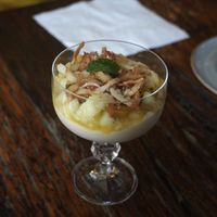 TROPICAL PANNA COTTA  at Teva in Rio De Janeiro