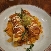 Mexican enchiladas   at Teva in Rio De Janeiro
