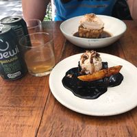 Brownie & Sticky Toffee Pudding at Teva in Rio De Janeiro