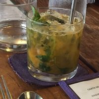 Sake caipirinha at Teva in Rio De Janeiro