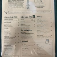 Mocktail options based on good stuff! 🤩  at Teva in Rio De Janeiro