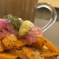 Carrot Lox breakfast   at Teva Bistrô in Rio De Janeiro
