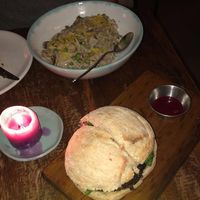 Vegan burger  at Teva in Rio De Janeiro