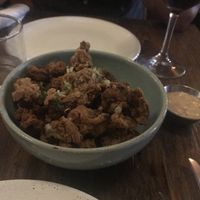 Fried mushroom at Teva in Rio De Janeiro