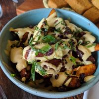 Peruvian parsnip fries at Teva in Rio De Janeiro