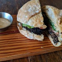 Burger at Teva in Rio De Janeiro