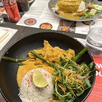 Coconut kare and vegatsu   at Wagamama in Norwich