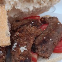 Bocadillo de morcilla vegana. at El Tablon Verde in Granada