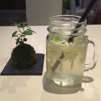 Ingwer Limonade at AnSa in Munich