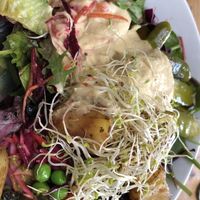 Buddha Bowl (partially eaten, sorry! 😂) at Beet Bar in Margate