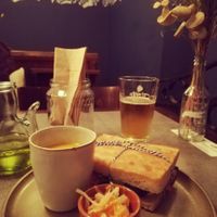 Time to smile focaccia at The Sister in Brussels