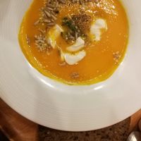 Vegetable soup, 5€ at The Sister in Brussels