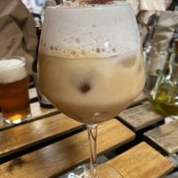 Iced cappuccino   at The Sister in Brussels