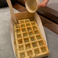 Belgian classic waffle (6€) at The Sister in Brussels