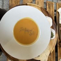 Vegan soup  at The Sister in Brussels