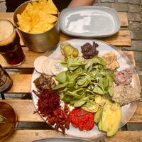 Vegan tapas €16 (August 2025) at The Sister in Brussels