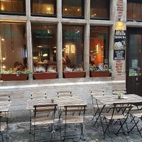 front with terrace at The Sister in Brussels