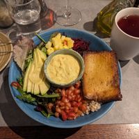 Buckwheat bowl with tofu at The Sister in Brussels