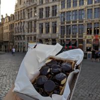 Belgian waffle :) at The Sister in Brussels