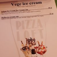 Desert at Pizza Loft in Krakow