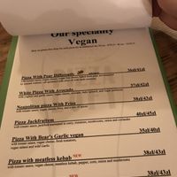 Menu 4 at Pizza Loft in Krakow