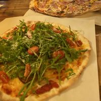 Pizza Parma vegan  at Pizza Loft in Krakow