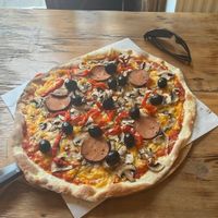   at Pizza Loft in Krakow