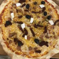   at Pizza Loft in Krakow