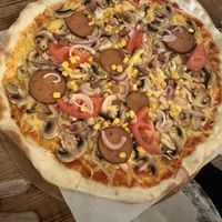   at Pizza Loft in Krakow