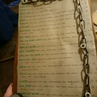 Menu 24/01/2018 at Pizza Loft in Krakow