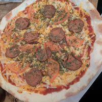 Bears garlic vegan at Pizza Loft in Krakow