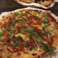 Best vegan pizza ever!!! at Pizza Loft in Krakow