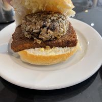 Vegan sausage and vegan haggis 😍  at Rose & Grant's in Glasgow