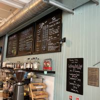 Interior of the café  at Rose & Grant's in Glasgow