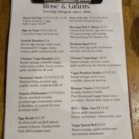  at Rose & Grant's in Glasgow