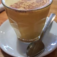 Turmeric latte at Rose & Grant's in Glasgow