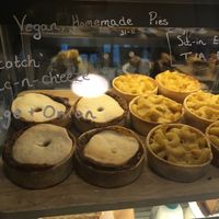 Vegan Scotch pies & vegan macaroni pies at Rose & Grant's in Glasgow