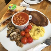 Ultimate vegan breakfast  at Rose & Grant's in Glasgow