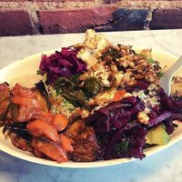 Falafel Salad at Brassica in Columbus