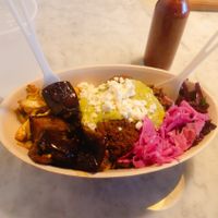 Falafel Salad bowl at Brassica in Columbus