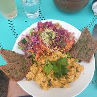 Scrambled Tofu at Marae - Kaffee & Zauberei in Luebeck