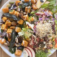 Pumpkin gnocchi with sage  at Marae - Kaffee & Zauberei in Luebeck