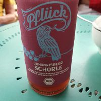 No sugar currant drink at Marae - Kaffee & Zauberei in Luebeck