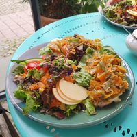 Salmon sandwich at Marae - Kaffee & Zauberei in Luebeck