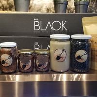 Vegan cheeses, tahini, but butters at We Farm in Amman